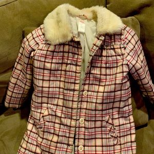 Gymboree girl’s jacket with fur